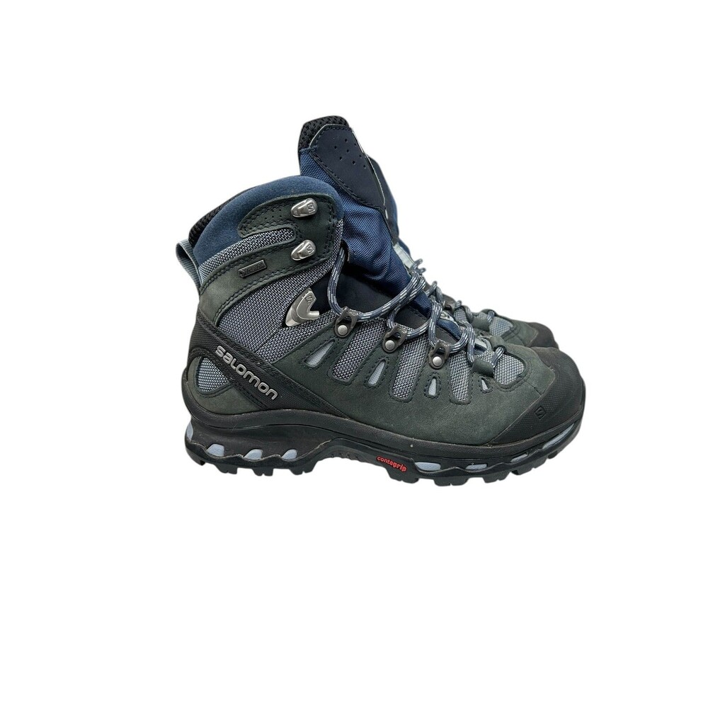 Salomon Snow Boots Womens Size 7 Gray Gore-Tex Waterproof Hiking Trail Outdoor